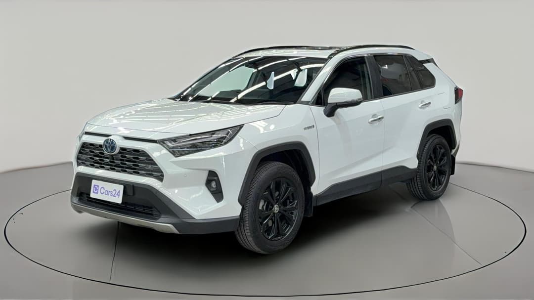 2024 Toyota RAV4 Cruiser (AWD) Hybrid, Automatic, 10541 km, Left Front Diagonal (45- Degree) View