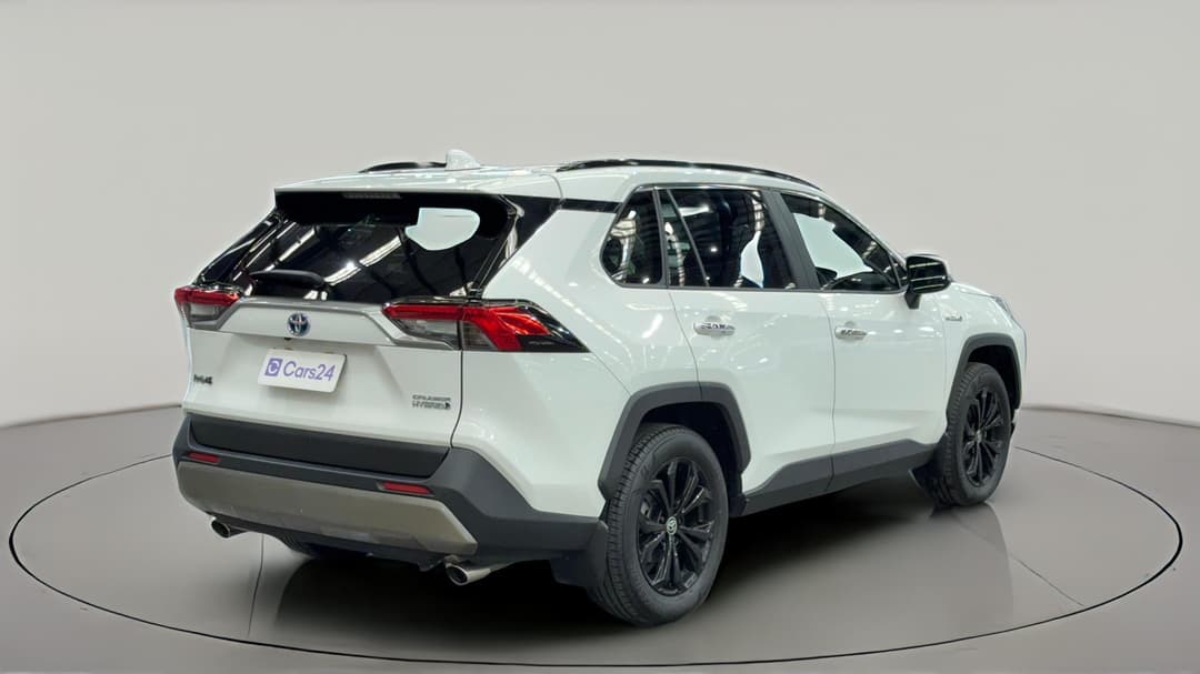 2024 Toyota RAV4 Cruiser (AWD) Hybrid, Automatic, 10541 km, Right Back Diagonal (45- Degree) View