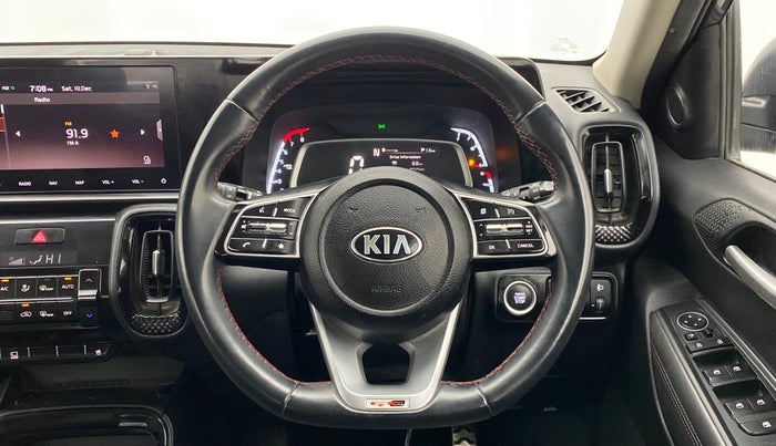 2020 KIA SONET GTX + 1.0 IMT, Petrol, Manual, 29,746 km, Steering Wheel Close Up