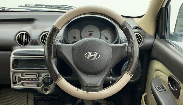 2013 Hyundai Santro Xing GL, CNG, Manual, 63,686 km, Steering Wheel Close Up