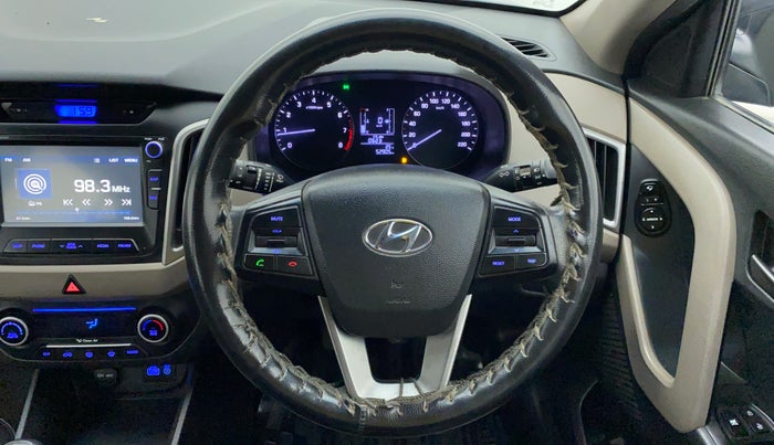 2016 Hyundai Creta 1.6 SX PLUS VTVT, Petrol, Manual, 52,949 km, Steering Wheel Close Up