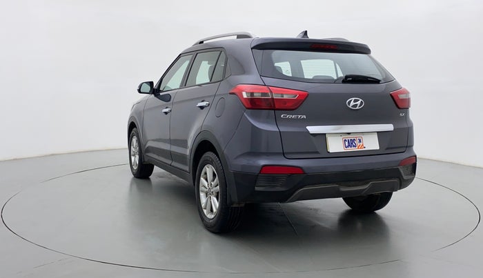 2016 Hyundai Creta 1.6 SX PLUS VTVT, Petrol, Manual, 52,949 km, Left Back Diagonal