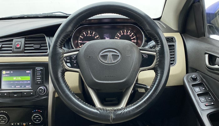 2014 Tata Zest XT PETROL, Petrol, Manual, 1,19,817 km, Steering Wheel Close Up
