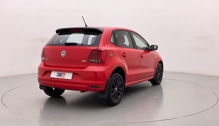 2015 Volkswagen Polo GT TSI AT, Petrol, Automatic, 1,05,137 km, Right Back Diagonal