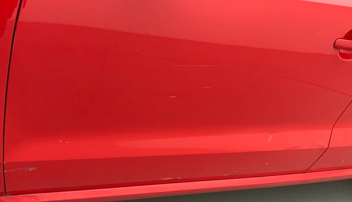 2015 Volkswagen Polo GT TSI AT, Petrol, Automatic, 1,05,137 km, Front passenger door - Slightly dented