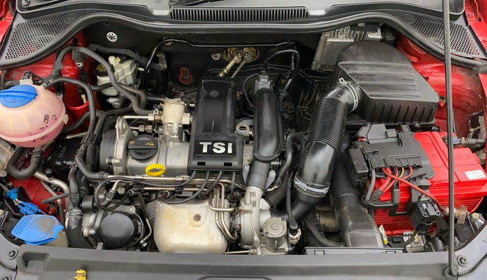 2015 Volkswagen Polo GT TSI AT, Petrol, Automatic, 1,05,137 km, Open Bonet