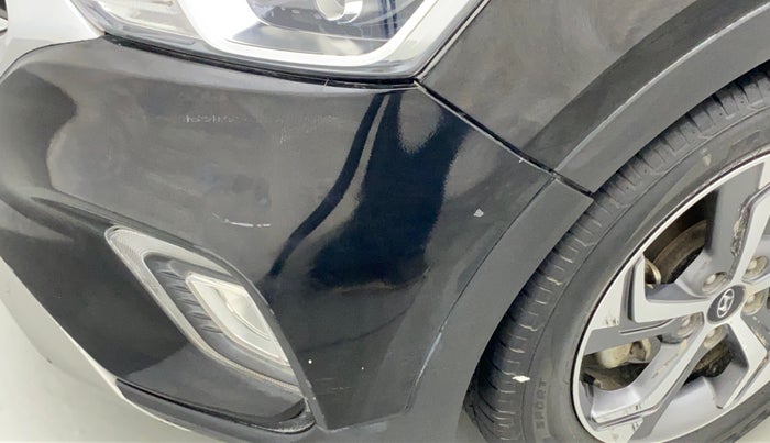 2019 Hyundai Creta SX AT 1.6 PETROL, Petrol, Automatic, 26,003 km, Front bumper - Minor damage