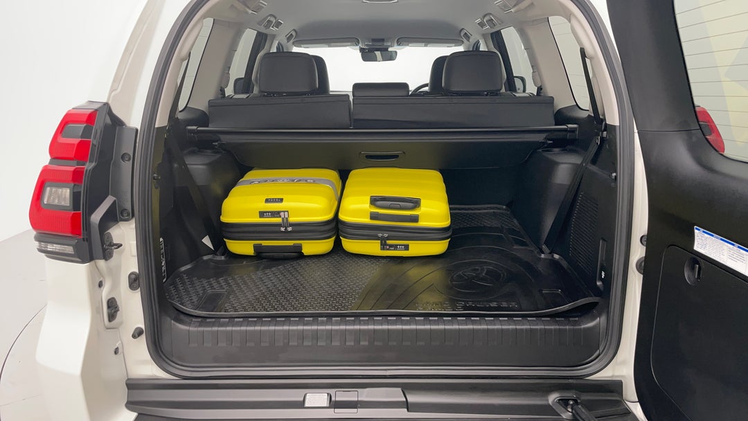 Boot Inside View with Luggage