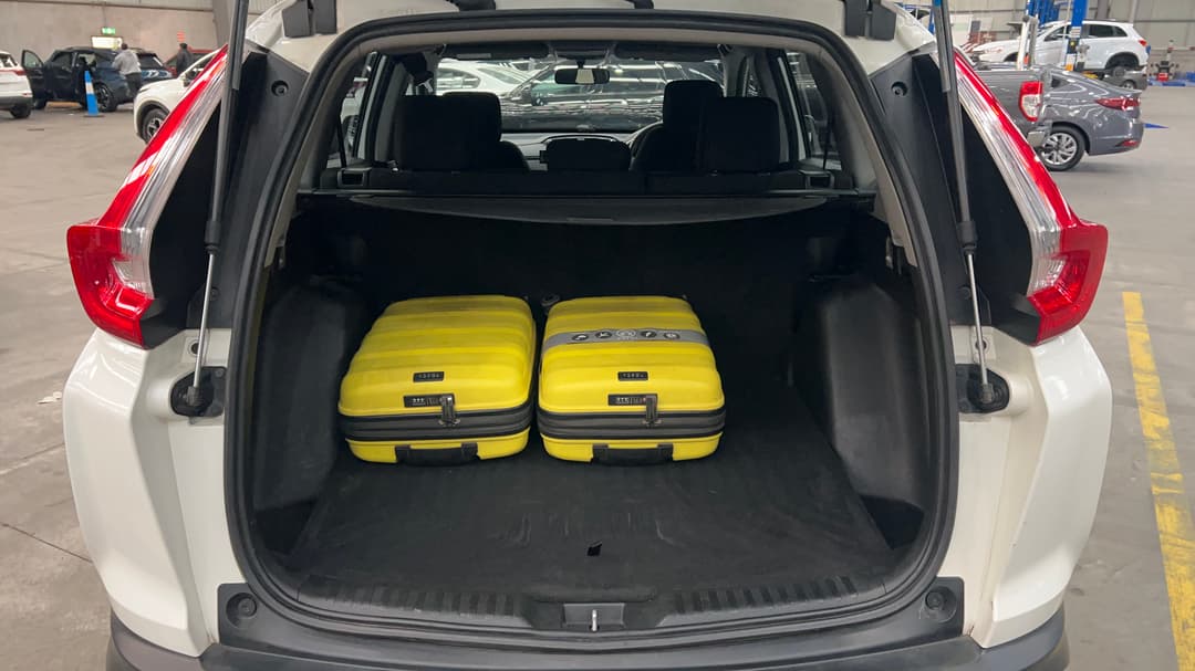 2017 Honda CR-V Vti (2WD), Automatic, 103544 km, Boot Inside View with Luggage