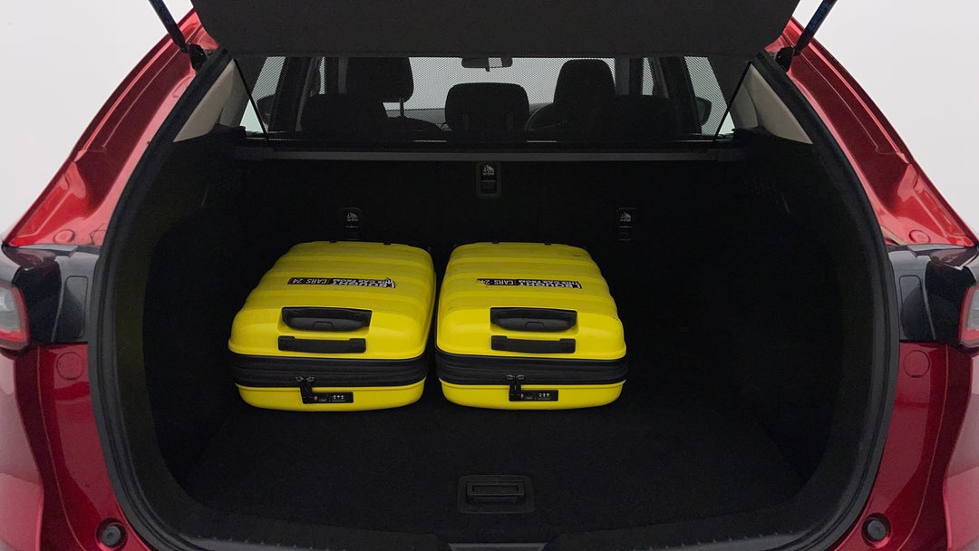 Boot Inside View with Luggage