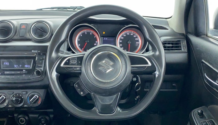 2018 Maruti Swift VXI, Petrol, Manual, 55,483 km, Steering Wheel Close Up
