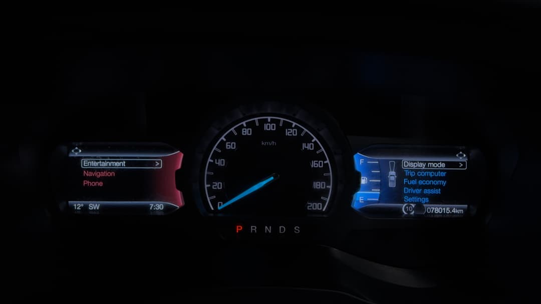2018 Ford Ranger Xlt 3.2 (4x4), Automatic, 78015 km, Odometer View