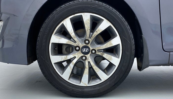 2015 Hyundai Verna FLUIDIC 1.6 SX CRDI, Diesel, Manual, 47,327 km, Left Front Wheel