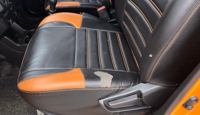 2019 Maruti S PRESSO VXI PLUS, Petrol, Manual, 16,610 km, Front left seat (passenger seat) - Cover slightly torn