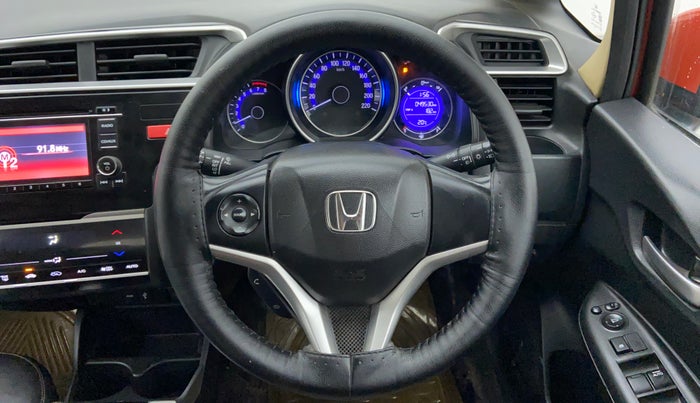 2015 Honda Jazz 1.2 V MT, Petrol, Manual, 49,463 km, Steering Wheel Close Up