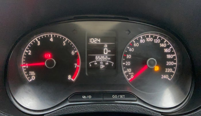 2018 Volkswagen Ameo HIGHLINE PLUS 1.0, Petrol, Manual, 65,371 km, Odometer Image