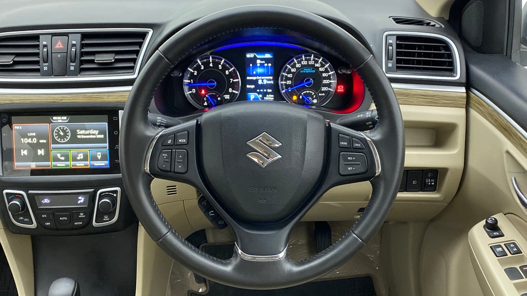 Steering Wheel Close Up