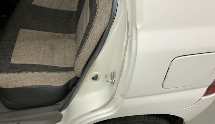 2010 Maruti Alto K10 VXI, Petrol, Manual, 60,477 km, Left C pillar - Minor scratches