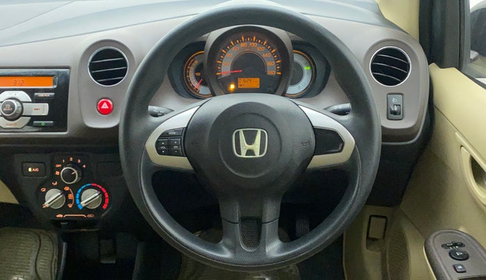 2013 Honda Brio S MT, Petrol, Manual, 16,291 km, Steering Wheel Close Up