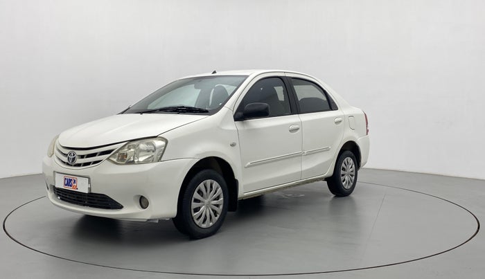 2011 Toyota Etios G, Petrol, Manual, 77,775 km, Left Front Diagonal