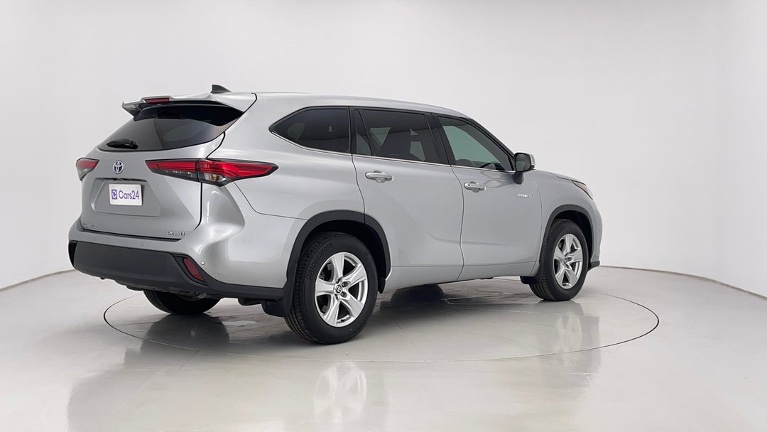 2022 Toyota Kluger Gx Hybrid AWD, Automatic, 96751 km, Right Back Diagonal (45- Degree) View