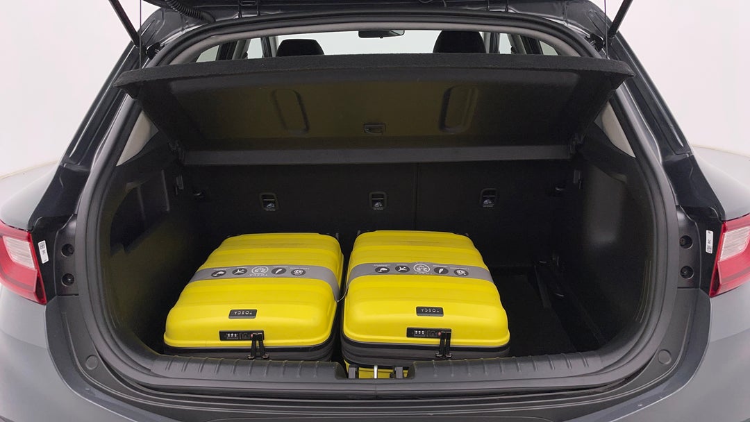 Boot Inside View with Luggage