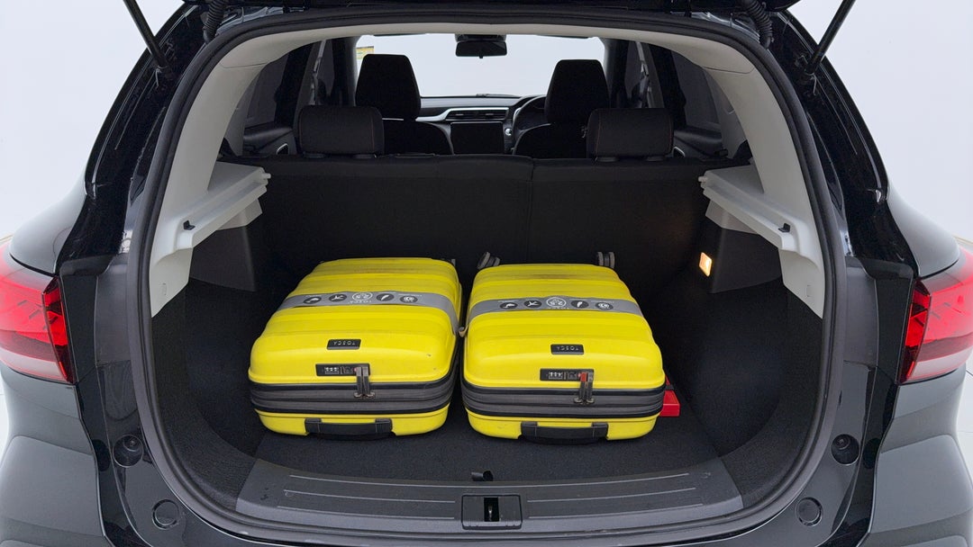 Boot Inside View with Luggage