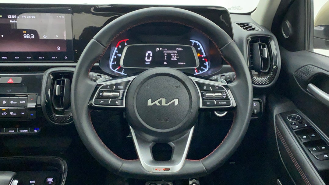 Steering Wheel Close Up