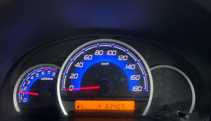 2018 Maruti Wagon R 1.0 VXI, Petrol, Manual, 63,403 km, Odometer Image