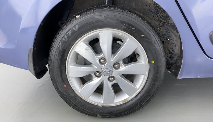 2015 Hyundai Xcent S 1.2 OPT, Petrol, Manual, 64,816 km, Right Rear Wheel