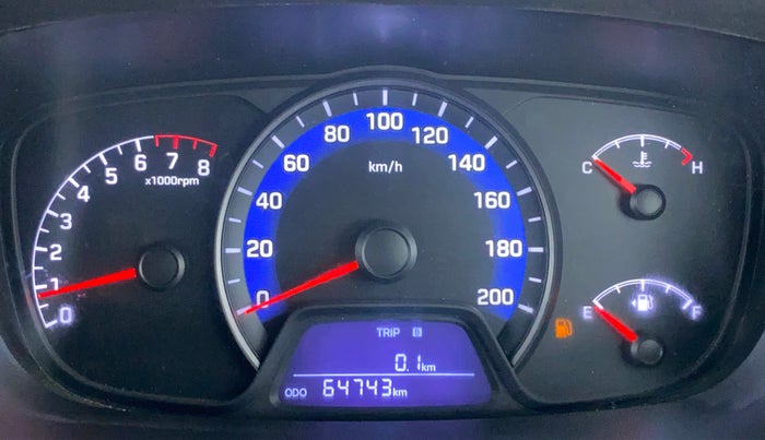 2015 Hyundai Xcent S 1.2 OPT, Petrol, Manual, 64,816 km, Odometer Image