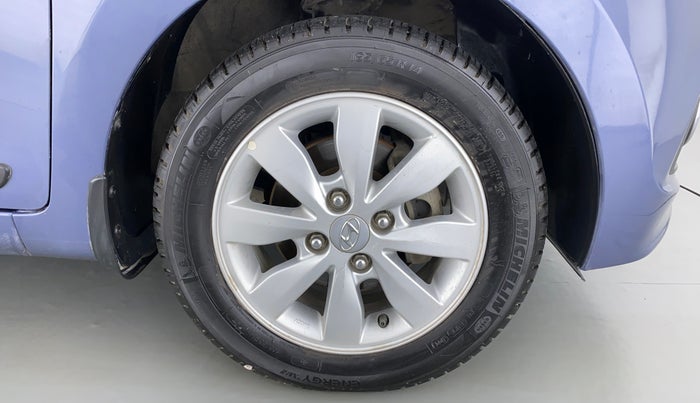 2015 Hyundai Xcent S 1.2 OPT, Petrol, Manual, 64,816 km, Right Front Wheel