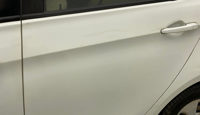 2018 Tata TIGOR XTA PETROL, CNG, Automatic, 83,506 km, Rear left door - Minor scratches