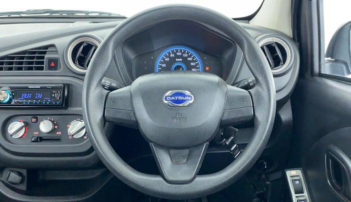 2019 Datsun Redi Go A, Petrol, Manual, 27,411 km, Steering Wheel Close Up