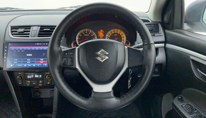 2012 Maruti Swift ZXI D, Petrol, Manual, 80,028 km, Steering Wheel Close-up