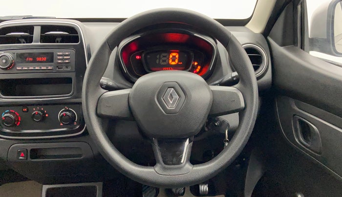 2017 Renault Kwid 1.0 RXL, Petrol, Manual, 22,579 km, Steering Wheel