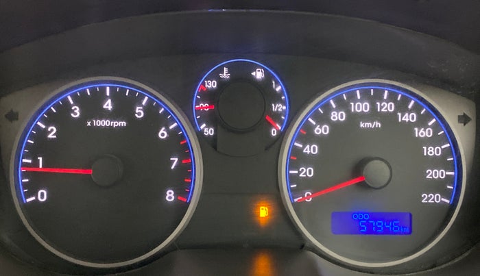 2012 Hyundai i20 SPORTZ 1.2, Petrol, Manual, 57,946 km, Odometer Image