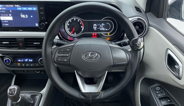 2021 Hyundai GRAND I10 NIOS SPORTZ 1.2 KAPPA VTVT, Petrol, Manual, 23,756 km, Steering Wheel Close Up