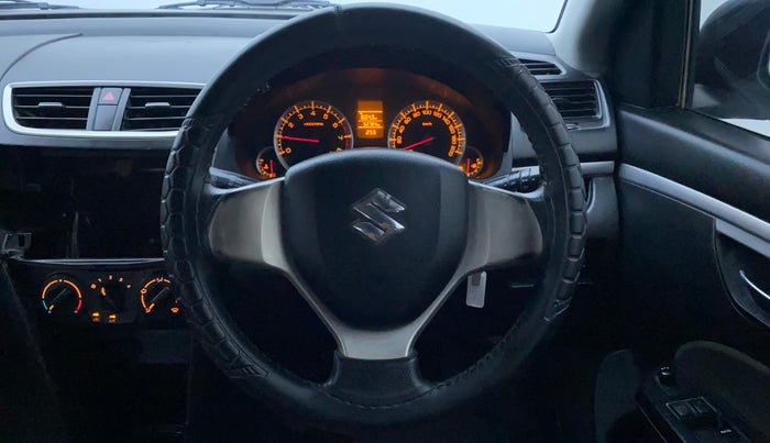 2014 Maruti Swift VXI, Petrol, Manual, 53,116 km, Steering Wheel Close Up