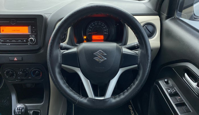 2020 Maruti New Wagon-R VXI 1.0, Petrol, Manual, 22,063 km, Steering Wheel Close Up