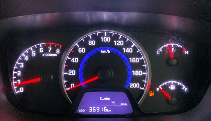 2015 Hyundai Grand i10 SPORTZ 1.2 KAPPA VTVT, Petrol, Manual, 36,916 km, Odometer Image