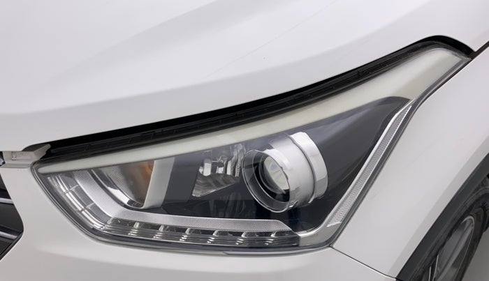 2016 Hyundai Creta SX PLUS AT 1.6 PETROL, Petrol, Automatic, 30,635 km, Left headlight - Minor scratches
