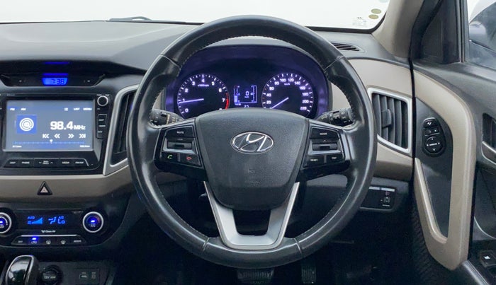 2016 Hyundai Creta SX PLUS AT 1.6 PETROL, Petrol, Automatic, 31,500 km, Steering Wheel Close Up