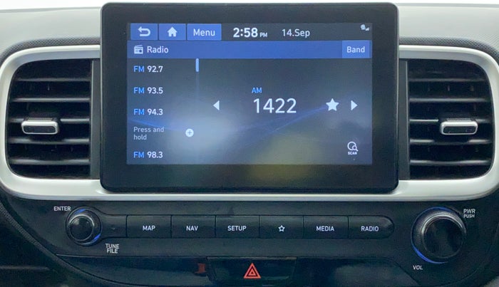 2019 Hyundai VENUE 1.0 TURBO GDI SX+ AT, Petrol, Automatic, 16,678 km, Infotainment System