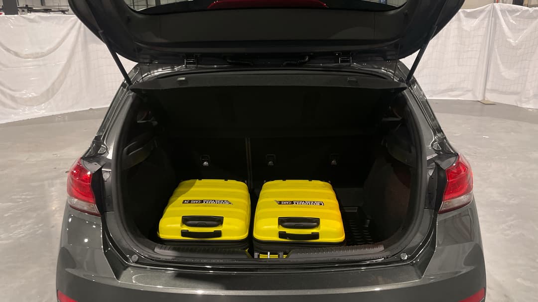 2022 Hyundai i30 Active, Automatic, 42217 km, Boot Inside View with Luggage