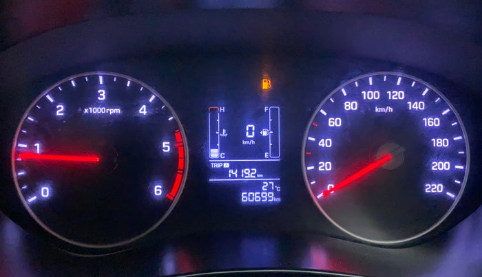 2019 Hyundai Elite i20 MAGNA PLUS 1.4 CRDI, Diesel, Manual, 60,699 km, Odometer Image