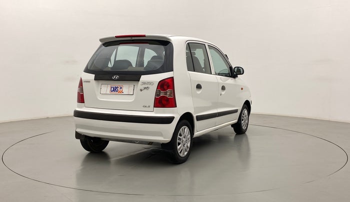 2012 Hyundai Santro Xing GLS PLUS AUDIO, Petrol, Manual, 71,036 km, Right Back Diagonal