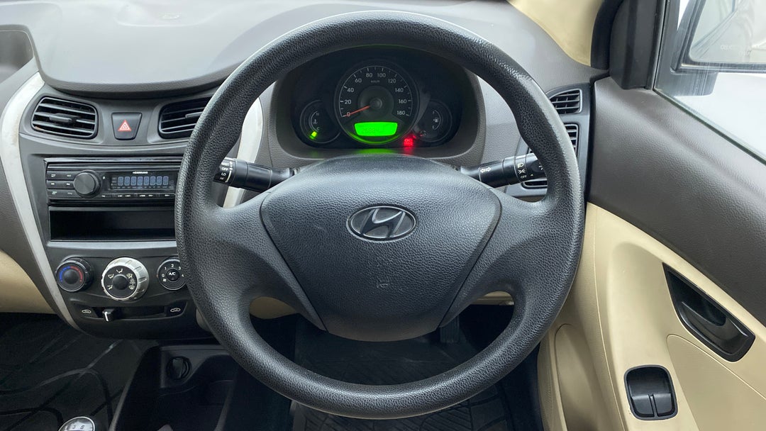 Steering Wheel Close Up