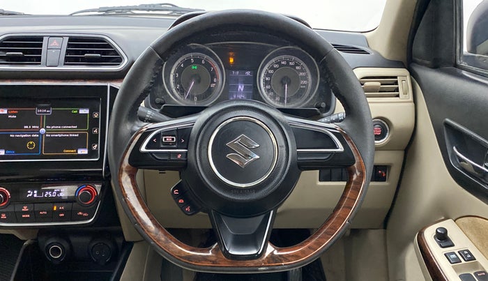 2017 Maruti Dzire ZXI Plus AMT, Petrol, Automatic, 41,489 km, Steering Wheel Close Up