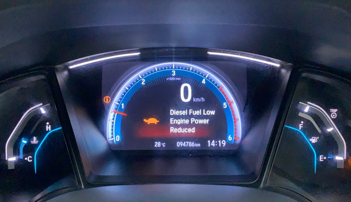 2019 Honda Civic 1.6L I-DTEC VX MT, Diesel, Manual, 95,065 km, Odometer Image